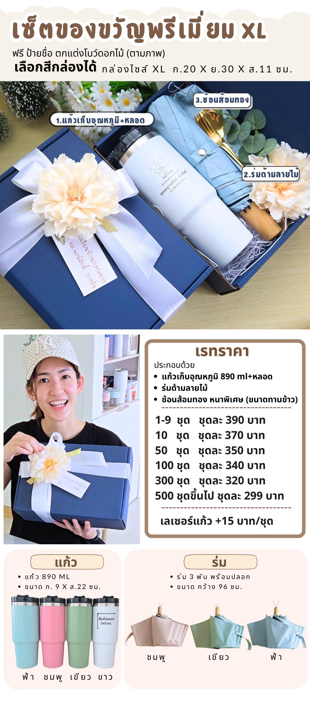 ของรับไหว้ เซ็ทของขวัญXL